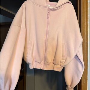 Pink Hoodie Sweatshirt